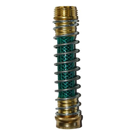 Rugg Rugg 3/4 in. Brass Threaded Female/Male Kink Free Hose Connector W6S-PDQ